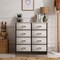 Sorbus Extra Wide Dresser Organizer With 8 Drawers - Large Storage Furniture for Bedroom, Hallway, Living Room, Nursery & Closet